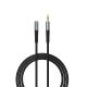 Orico AXF Mini-Klinkenstecker 3,5 mm auf Buchse Audiokabel 1 m - Schwarz