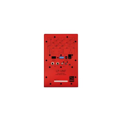 33. KALI AUDIOLP-UNF-R – Paar Bluetooth-Monitorlautsprecher. Multimedia-Lautsprecher, rot.