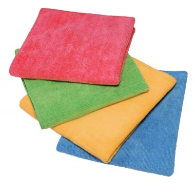 10. Vileda Mikrofasertücher, Farben, Extra Groß, 4 Stück