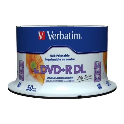 4. DVD+R 8,5 GB 8x Doppelschicht/Breit bedruckbar Surf 50er Spin