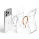 6. Spigen Ultra Hybrid MagSafe Hülle für iPhone 18 Pro / 17 Pro – Transparentes Orange