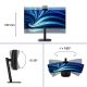 18. Philips 3000 Serie 34B2U3600CH/00 Computermonitor 86,4 cm (34") 3440 x 1440 px Wide Quad HD LCD Schwarz