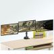 13. Maclean MC-811 Tischhalterung für 3 Monitore (Desktop; 17" - 27"; max. 20 kg)
