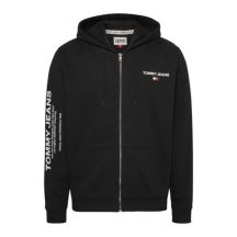 Tommy Hilfiger TJM Reg Entry Zip Hoodie Herren Schwarz - DM0DM17783-BDS