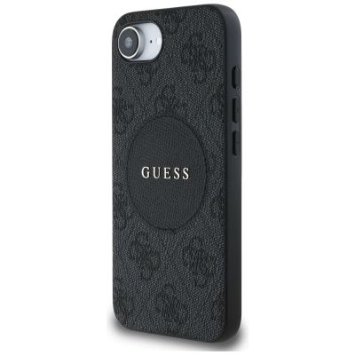 2. Guess 4G Circle Classic Logo MagSafe iPhone 16e Hülle - Schwarz