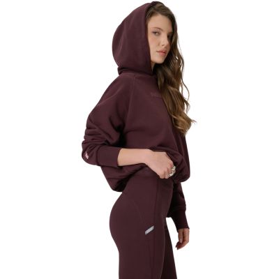 4. Damen-Sweatshirt 4F F2175 dunkelbraun 4FWSS26TSWSF2175 80S