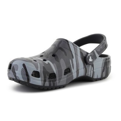 3. CROCS CLASSIC CAMOUFLAGE CLOG SCHWARZ/SCHIEFERGRAU 211936-0DD