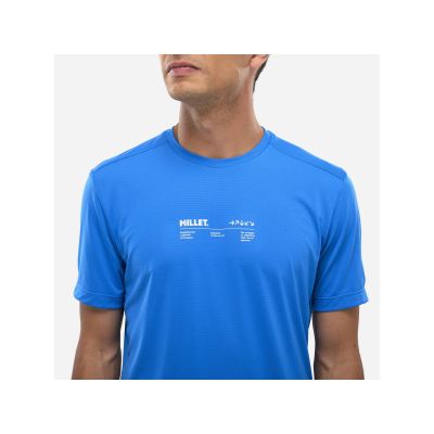 3. MILLET Intense Essential Ts Ss M blaues Herren-T-Shirt