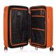 6. SwissBags Tourist Großer Koffer 77cm Orange