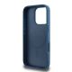 7. Guess 4G Ring Classic Logo MagSafe-Hülle für iPhone 16 Pro – blau