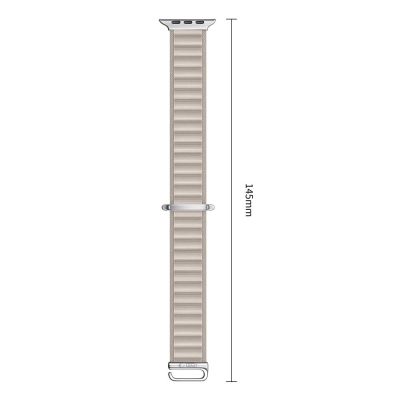 3. Tech-Protect Nylon Pro Armband für Apple Watch 44 / 45 / 46 / 49 mm – Beige