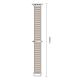 3. Tech-Protect Nylon Pro Armband für Apple Watch 44 / 45 / 46 / 49 mm – Beige