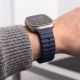 7. Tech-Protect Silikonarmband für Apple Watch 44 / 45 / 46 / 49 mm – Marineblau
