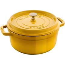 STAUB LA COCOTTE Gusseisentopf 3,7 Liter Zitrone