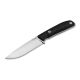 Manly Blaze D2 Schwarzes Messer
