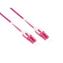 Alcasa LW-U815LC4 InfiniBand/Glasfaserkabel 15 m LC Lila