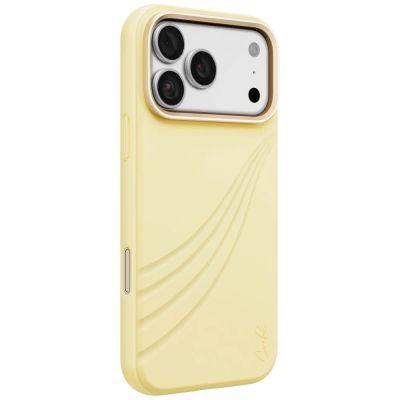 Uniq Coehl Serina Magnetische Ladehülle für iPhone 18 Pro Max / 17 Pro Max – Gelb