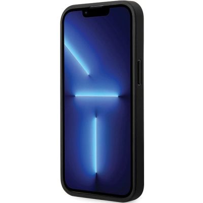 5. BMW Leder-Carbon-Hülle für iPhone 13 Pro Max – Schwarz
