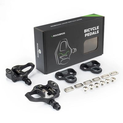 2. Rockbros LP-R Pedalplatten, LOOK-System – schwarz
