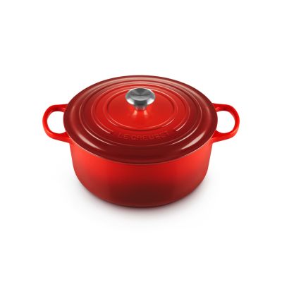 2. Le Creuset Signature Bräter rund 28 cm Kirsche