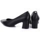 4. Schwarze Sergio Leone PB413 Pumps mit spitzer Zehenpartie für Damen