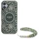 2. Guess IML Flowers Allover Electro With Pearl Strap MagSafe Hülle für iPhone 16 - grün