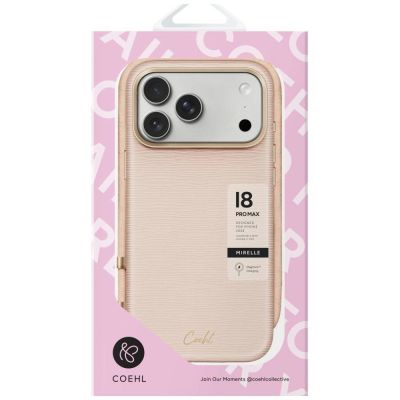 5. Uniq Coehl Mirelle Magnetische Ladehülle für iPhone 18 Pro Max / 17 Pro Max – Pink