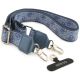 8. Guess 4G Big 4G Classic Logo Big Strap Metal Buttons Hülle für iPhone 18 Pro Max / 17 Pro Max – blau
