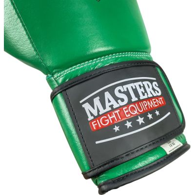 18. RBT-GREENSTRIKE Lederboxhandschuhe 12 oz Grün