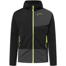 VIKING Tacoma Hoodie Herren-Kapuzenjacke mit Reißverschluss, Schwarz, XXL