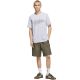 6. adidas Varsity Tailsweep Grafik Herren-T-Shirt Grau KS2179