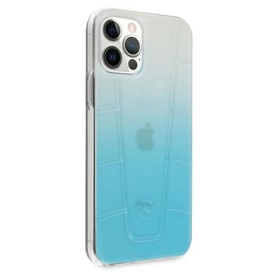 4. Mercedes Transparent Line Case für iPhone 12 Pro Max - Blau