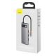 5. HUB Baseus Metal Gleam 6in1 USB-C - USB-C PD 100W 1x HDMI 4K 30Hz 3x USB-A 3.2 1x RJ45 - grau