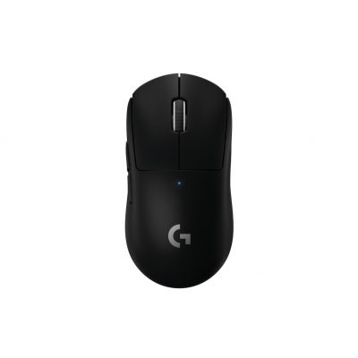 7. Logitech G Pro X Superlight Gaming-Maus, kabellos, rechte Seite, RF, 25600 DPI