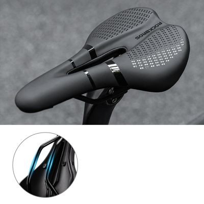 5. Rockbros 8182 City-Fahrradsattel, komfortabel, anatomisch geformt – schwarz