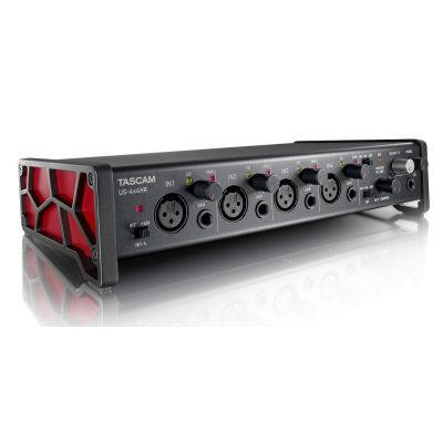 Tascam US-4x4HR - Hochauflösendes USB-Audio-/MIDI-Interface (4 Eingänge, 4 Ausgänge)