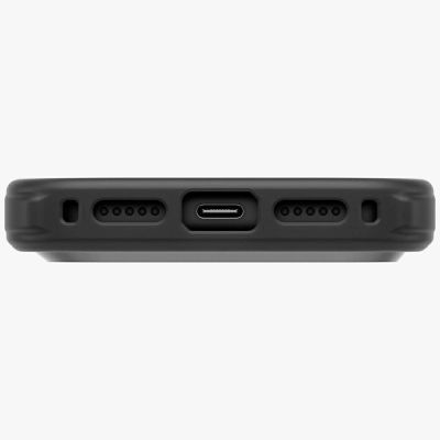 5. Uniq Keva Magclick Ladehülle für iPhone 18 Pro / 17 Pro – Schwarz