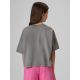 2. Mädchen-T-Shirt mit kastenförmigem Schnitt und Aufdruck 4F 4FJRAW26TTSHF4239-22S
