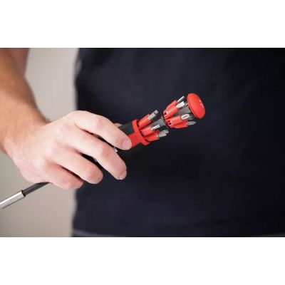 4. Magnetischer Schraubendreher mit Bit-Magazin LiftUp 25, sortiert
