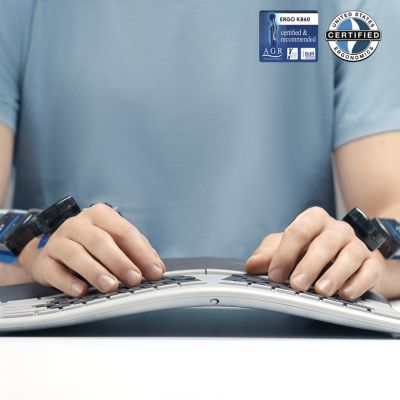5. Logitech ERGO K860 Tastatur – GRAPHITE Wireless