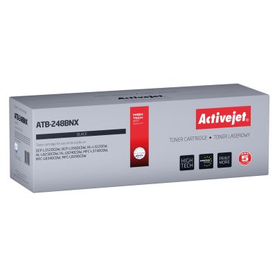 Activejet ATB-248BNX Toner (Ersatz für Brother TN248XLBK; Supreme; 3000 Seiten; Schwarz)