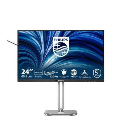 Philips 4000 Serie 24B2N4200/00 Computermonitor 60,5 cm (23,8 Zoll) 1920 x 1080 Pixel Full HD LCD Grau