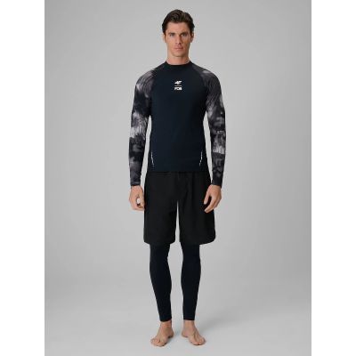 6. Langarmshirt für Schwimmen und Wassersport mit UPF50+ Filter, Herren 4F 4FRSS26TFWLM004-20S