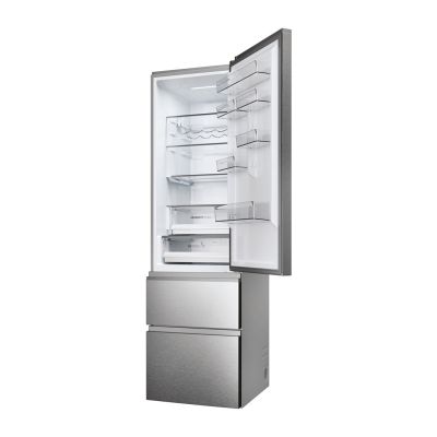 21. Haier HTW5620DNMG Mehrtüriger Kühlschrank (Edelstahl)
