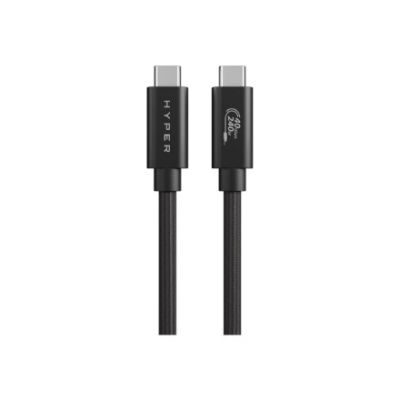 7. HYPER HyperDrive Next USB-Kabel USB4 Gen 3x2 1,2 m USB-C Schwarz