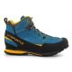 5. La Sportiva BOULDER X MID GTX ZFAS054B00Y00 BLAU/GELB