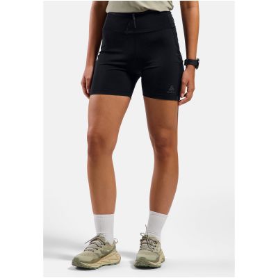 Damen-Shorts Odlo X-ALP TRAIL CARGO Tights Short, schwarz