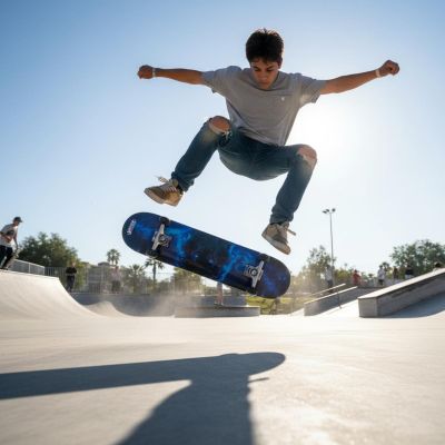22. LION BEST SPORTING HOLZ-SKATEBOARD