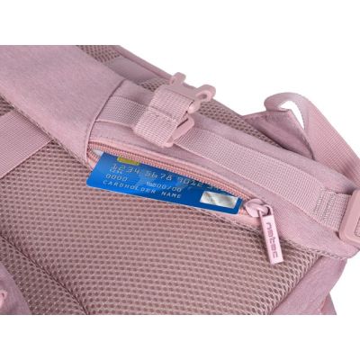 20. NATEC Laptop-Rucksack, Kamel-Hellrosa, 15,6 Zoll, 19 Liter