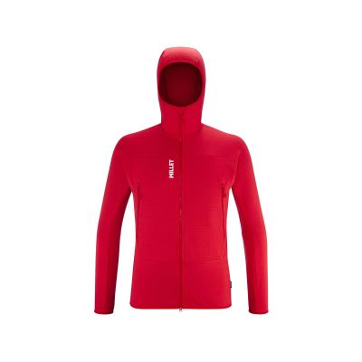 MILLET FUSION GRID HOODIE M rot